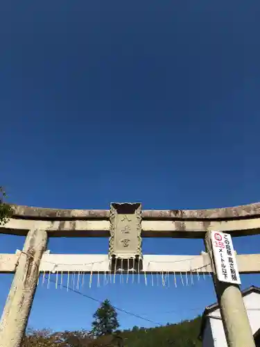 平岡八幡宮の鳥居