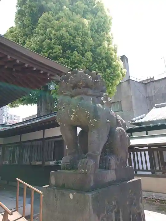 久留米宗社 日吉神社の狛犬