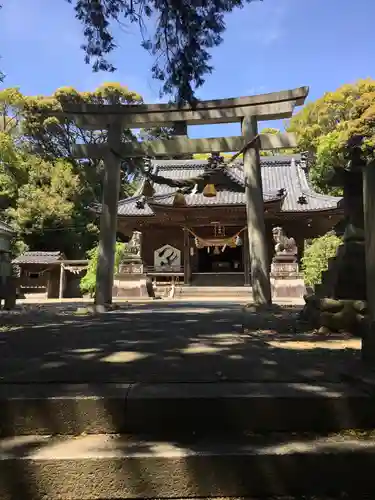 老津神社の鳥居