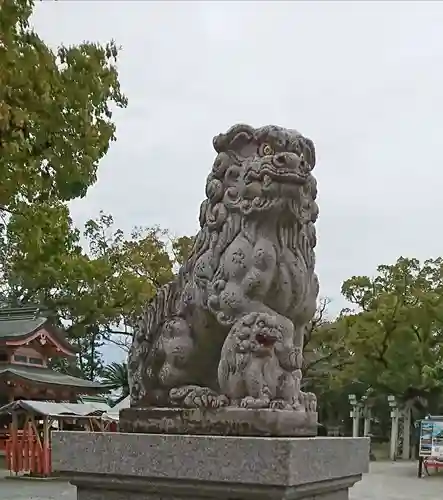 風浪宮の狛犬