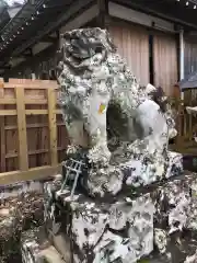 津峯神社の狛犬