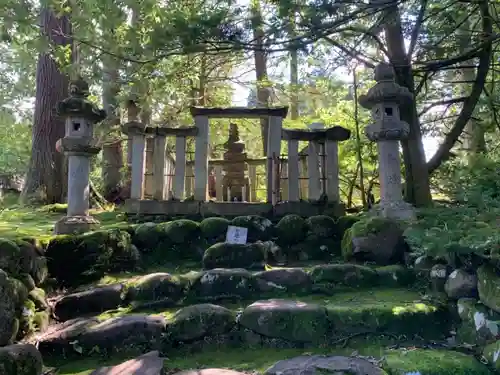 平泉寺白山神社のお墓