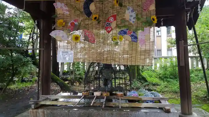 若宮神明社の手水舎