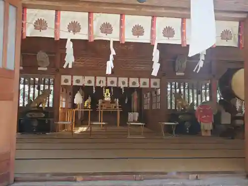 島田八坂神社の本殿