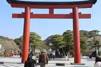 鶴岡八幡宮の鳥居