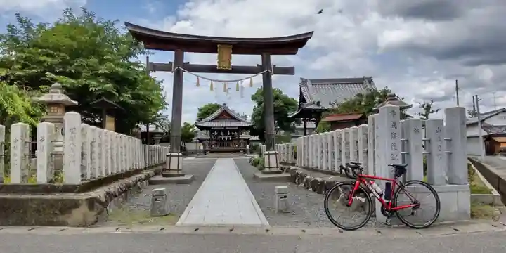 下桂御霊神社の鳥居
