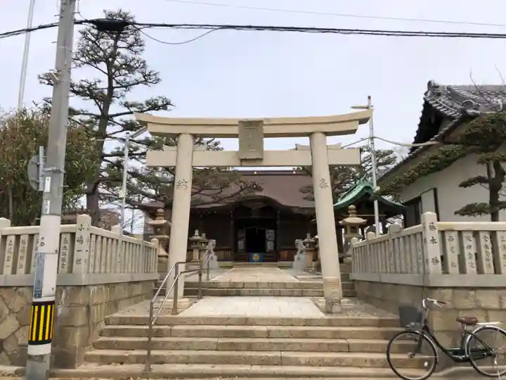 舞子六神社/まいこむの宮の鳥居