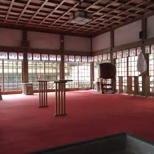 敢國神社の本殿・本堂