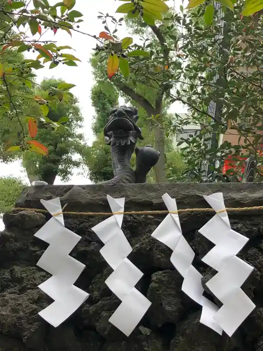 田無神社の狛犬