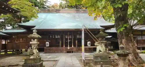 蠶養國神社の本殿