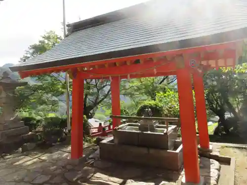 熊野那智大社の手水舎