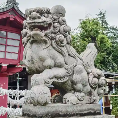 鷺宮八幡神社の狛犬