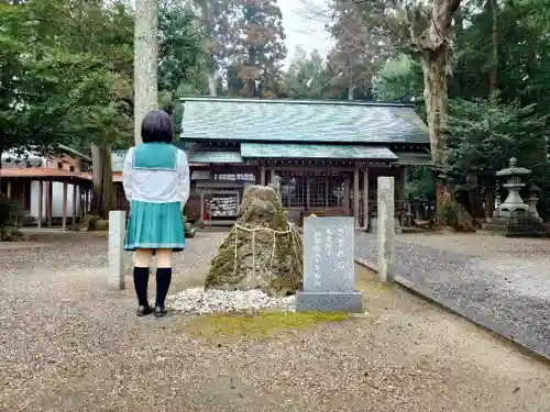 神戸神社の庭園