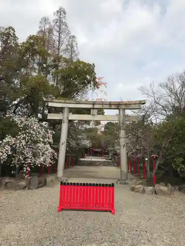 市原稲荷神社の鳥居