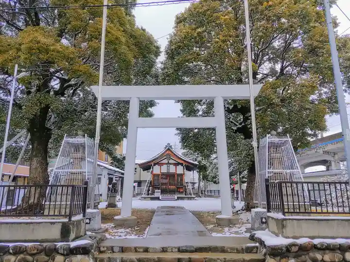 神明社(正徳町2)の鳥居