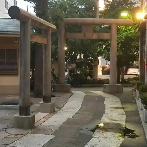 厳嶋神社の鳥居