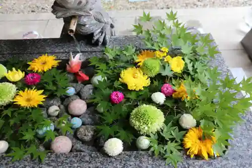 滑川神社 - 仕事と子どもの守り神の手水