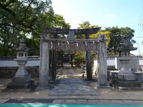 深江神社の鳥居