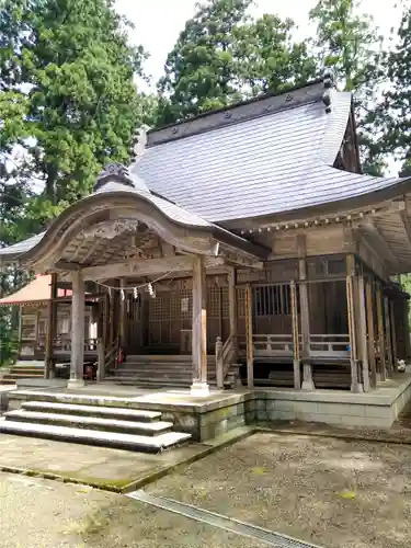 風巻神社の本殿