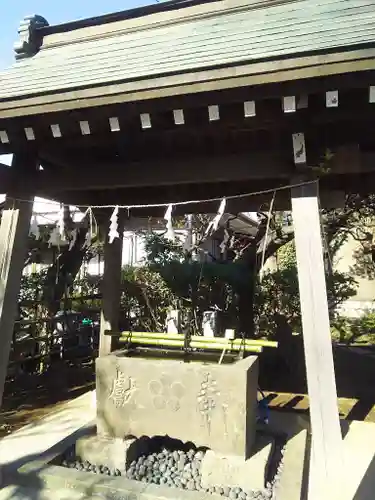 北野神社の手水