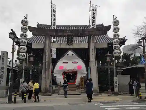 櫛田神社の鳥居