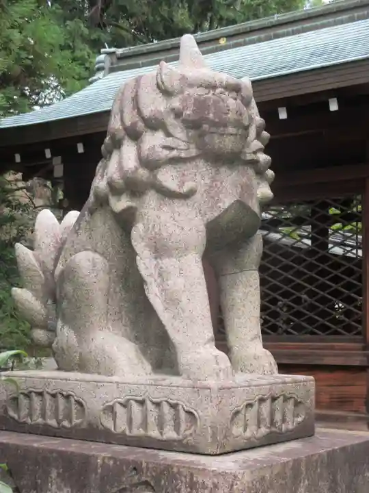 御霊神社(上御霊神社)の狛犬