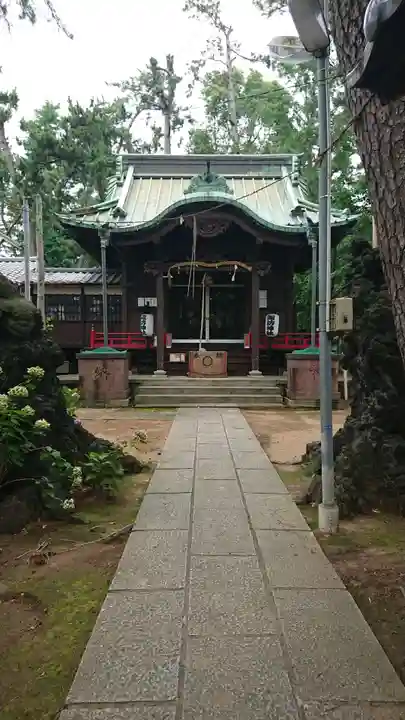 諏訪神社の本殿・本堂