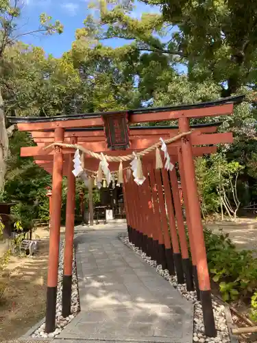 辛國神社の鳥居