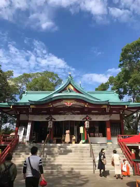 多摩川浅間神社の本殿・本堂