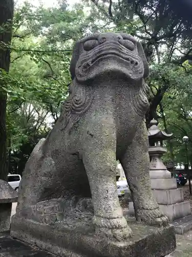 闇之森八幡社の狛犬