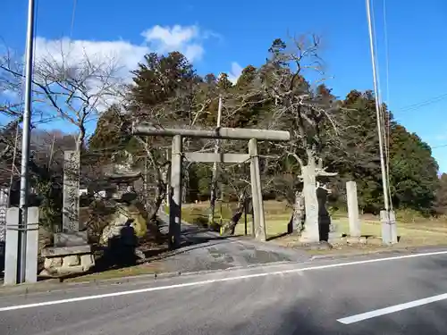 鹿島大神宮の鳥居