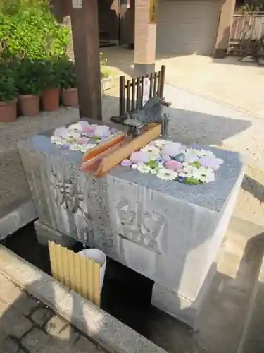 川越八幡宮の手水舎