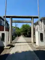 池袋氷川神社の鳥居
