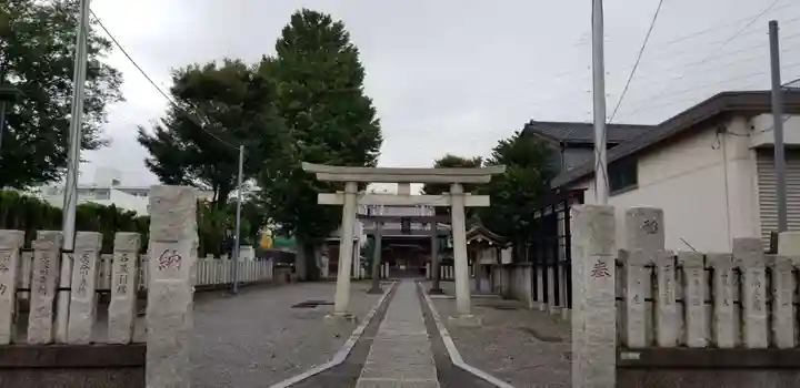 北三谷稲荷神社の鳥居