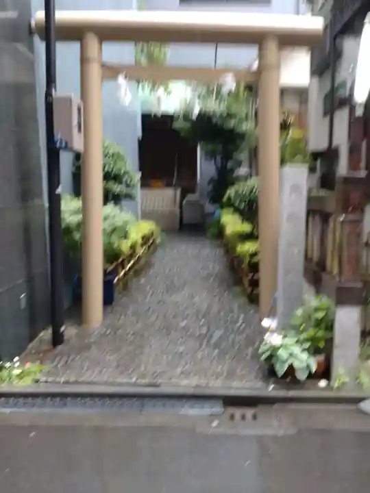 天祖神社の鳥居