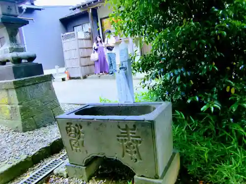 九重神社の手水