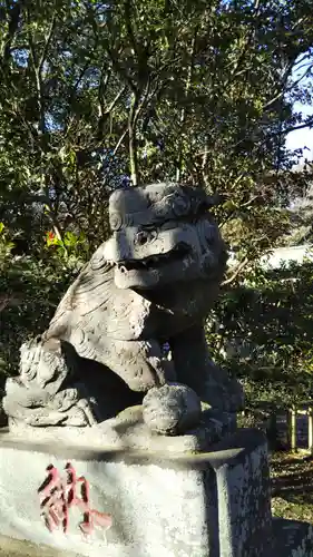 畑子安神社の狛犬