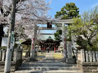 三谷八幡神社の鳥居