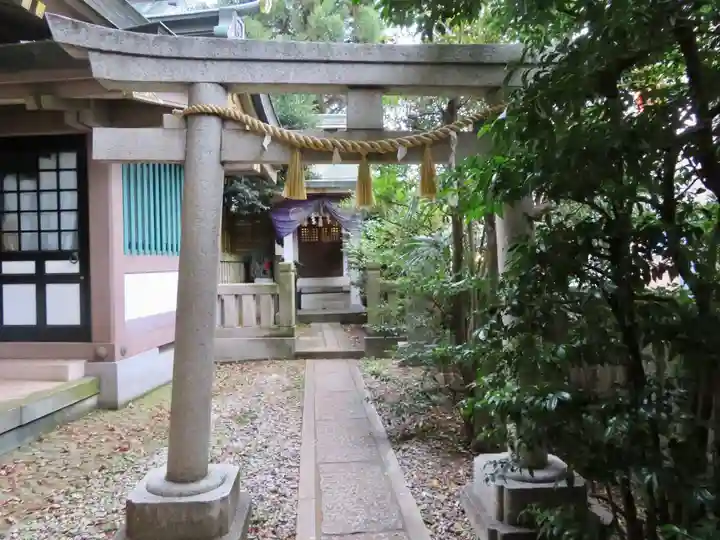 大鳥神社の鳥居