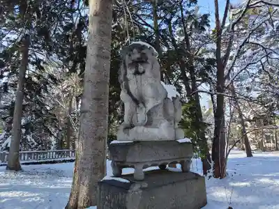 東川神社の狛犬
