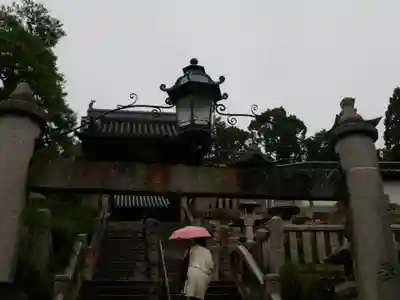 柳谷観音 楊谷寺の山門・神門