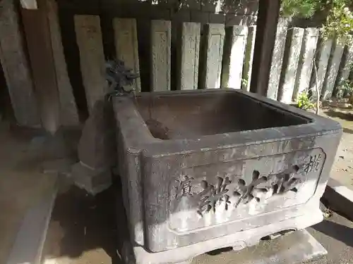 龍口寺の手水舎