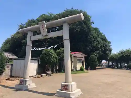 浅間神社の鳥居