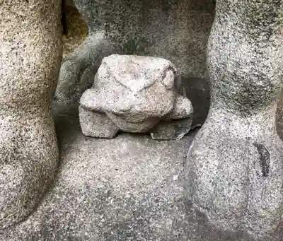 大鳥神社の狛犬