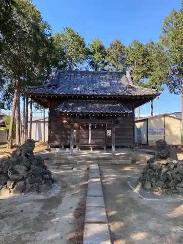 諏訪社の本殿・本堂