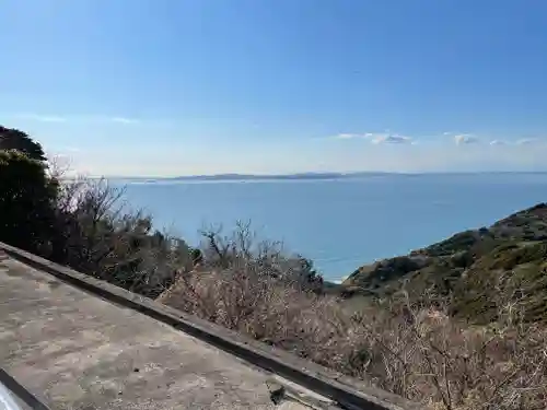 東京湾観音教会の景色