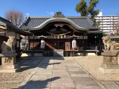 姫嶋神社の本殿・本堂