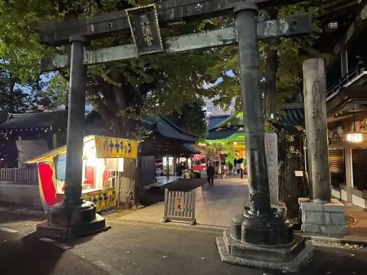 湯島天満宮の鳥居