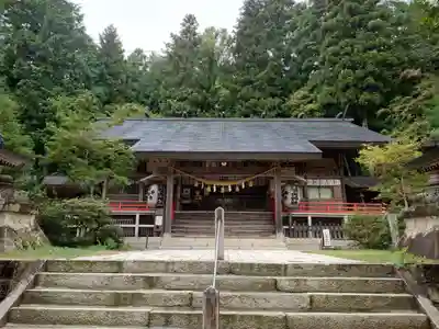 有明山神社の本殿・本堂