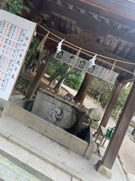 住吉神社の手水舎